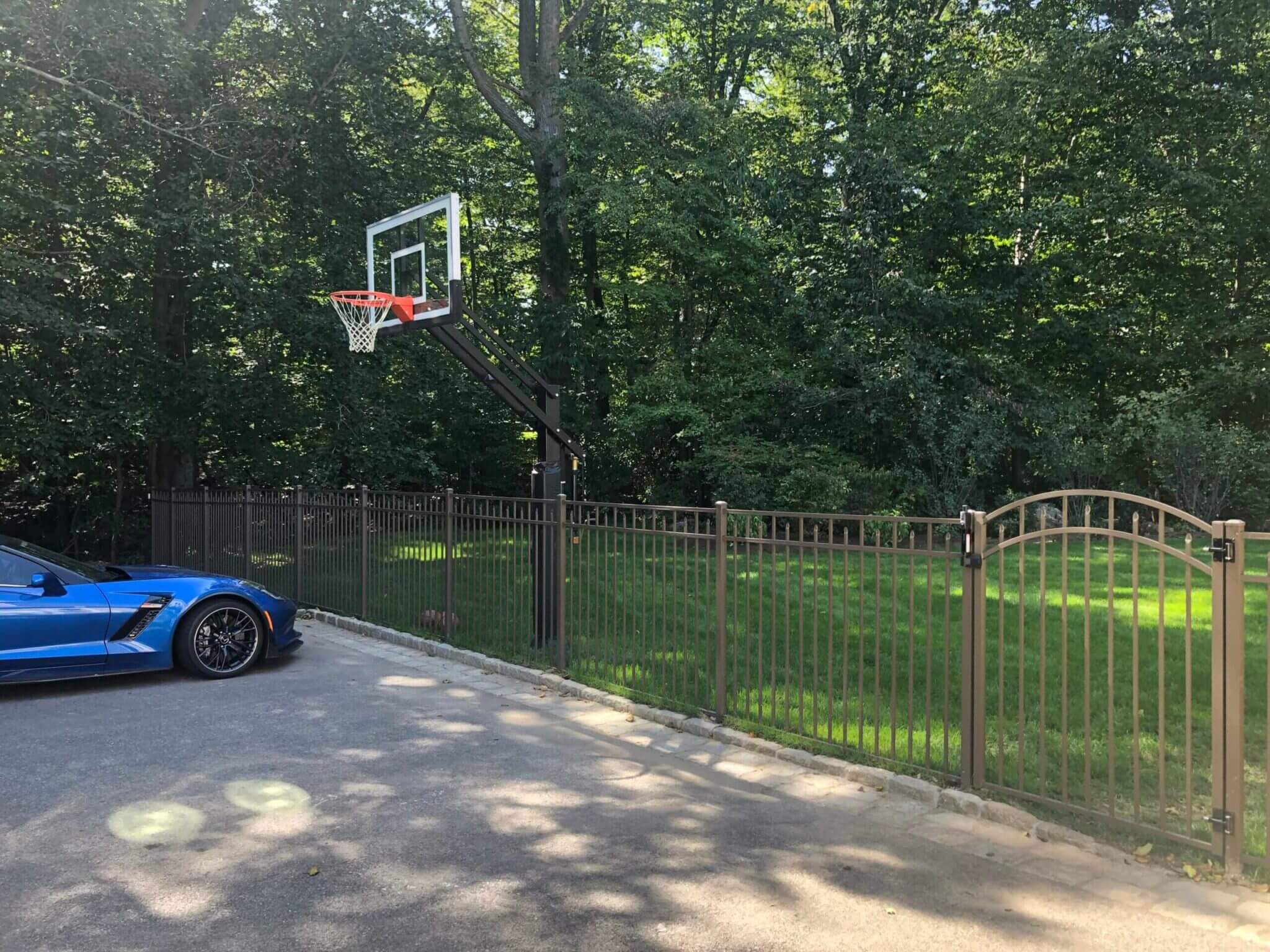 Aluminum Fence Installation in New Fairfield, CT