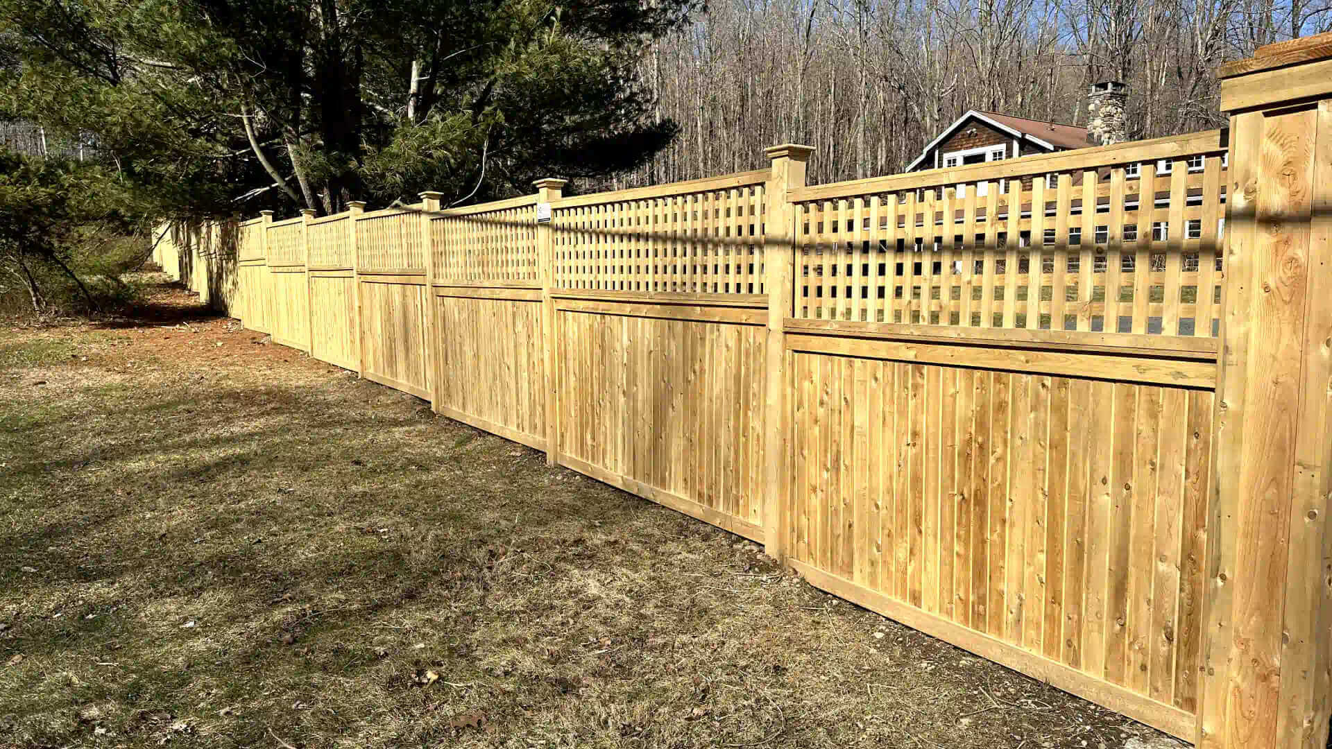 Wood Fence Installation in Greenwich, CT