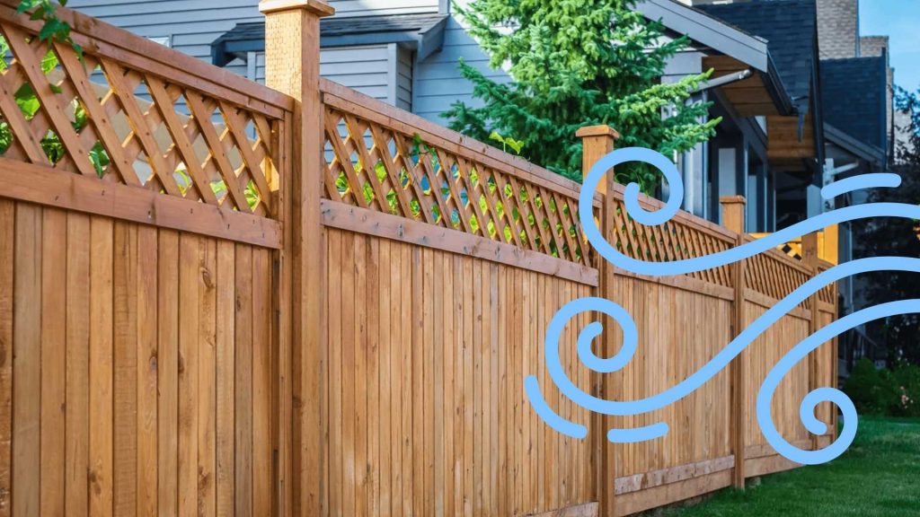 Blogs 10 Wood privacy fence installed to withstand wind exposure in Danbury CT