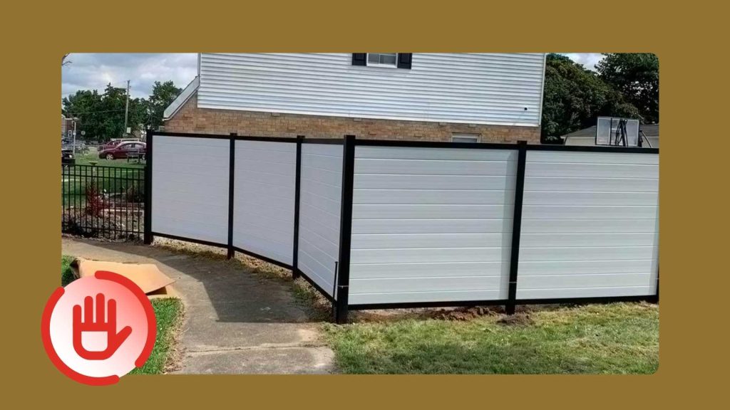 Blogs 7 Privacy vinyl fence installed in Danbury CT