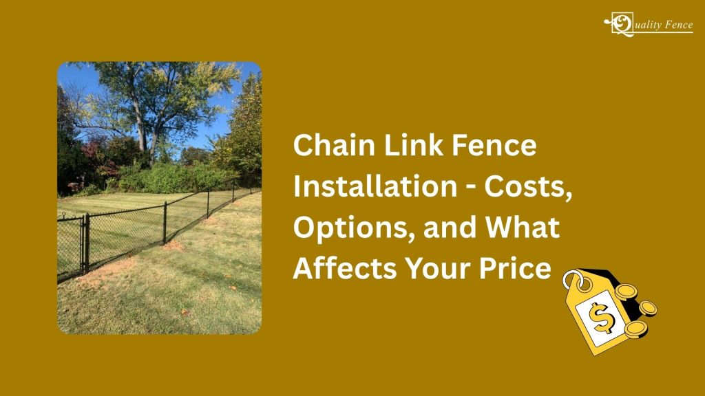 Blogs 6 Chain Link Fence Installation Costs Options and What Affects Your Price